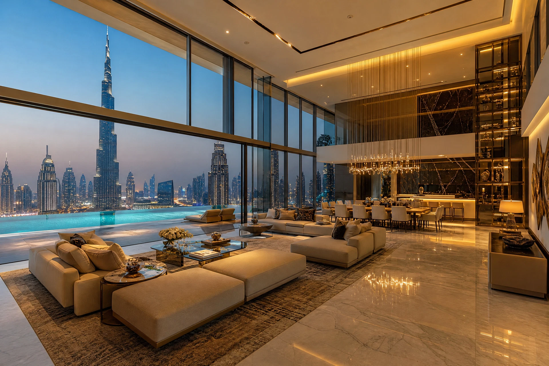 Dubai Luxusimmobilien – Exklusive Penthouses und Villen in Premium-Lagen wie Palm Jumeirah